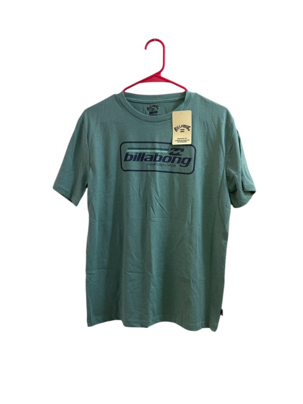 Billabong Green Graphic Logo T-Shirt Size XL NWT - Picture 3 of 10